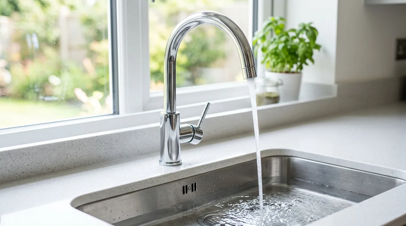 Local Plumbing Master Pros same day plumber fixing a faucet in Cochituate, MA